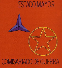 BANDERA DEL COMISARIADO DE LAS BRIGADAS INTERNACIONALES