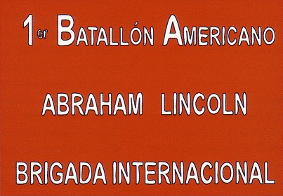 BANDERA DEL BATALLÓN LINCOLN